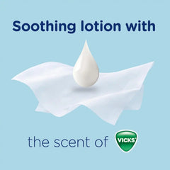 Puffs Plus Lotion with Vicks Facial Tissues, 24 Cubes, 48 Tissues per Box
