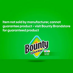Bounty Essentials Select-A-Size Paper Towels, White, 2 Double Rolls = 4 Regular Rolls